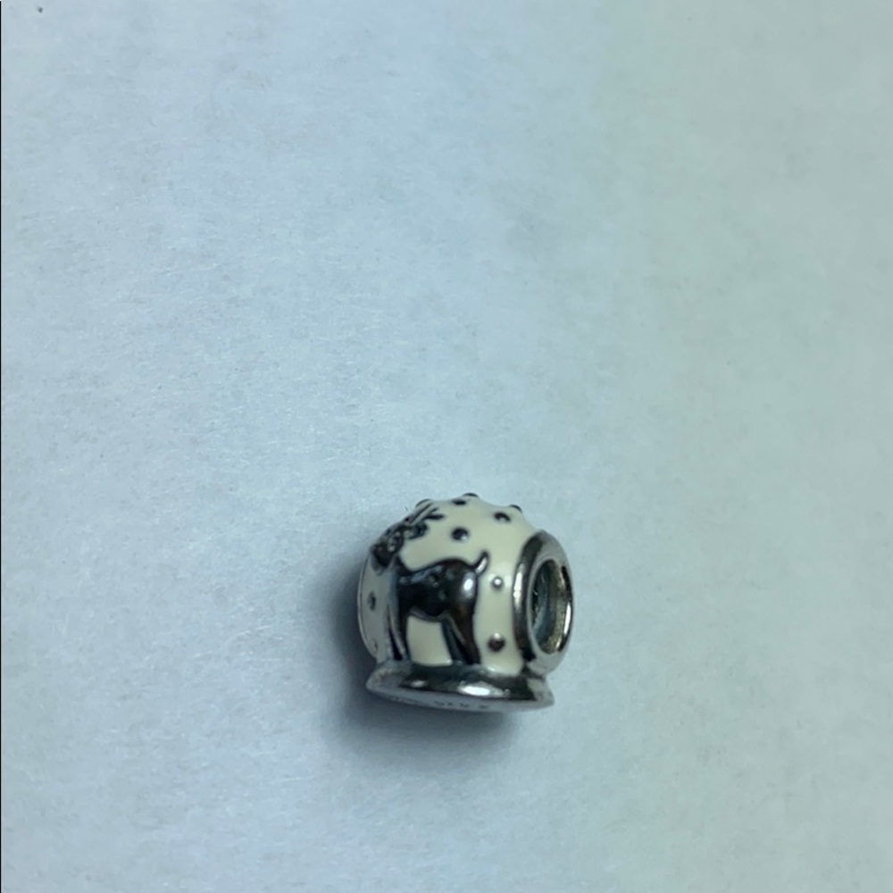 Authentic Pandora Snow Globe Christmas Charm
